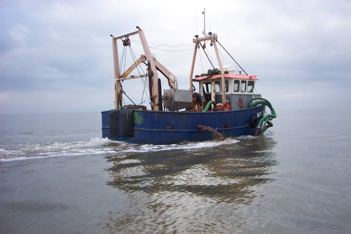 Cockle fishery vessel