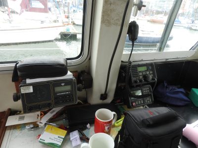 boat cockpit equipment