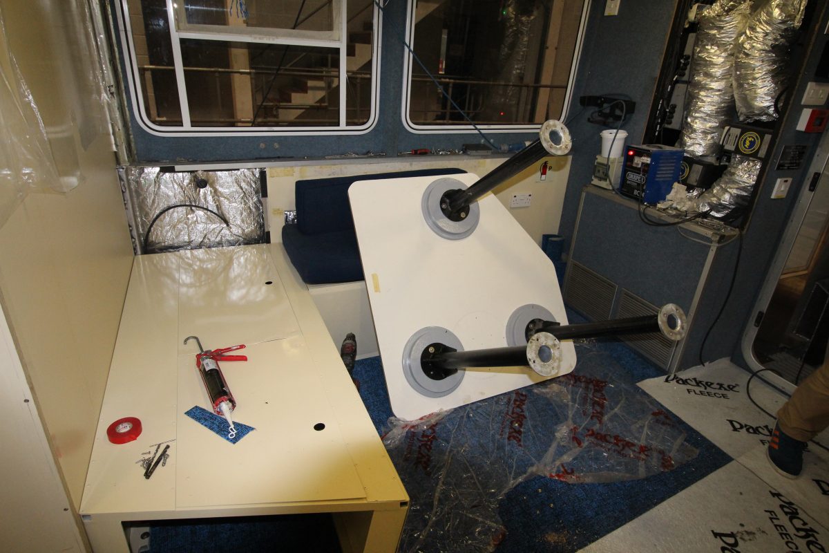 Galley equipment and seating